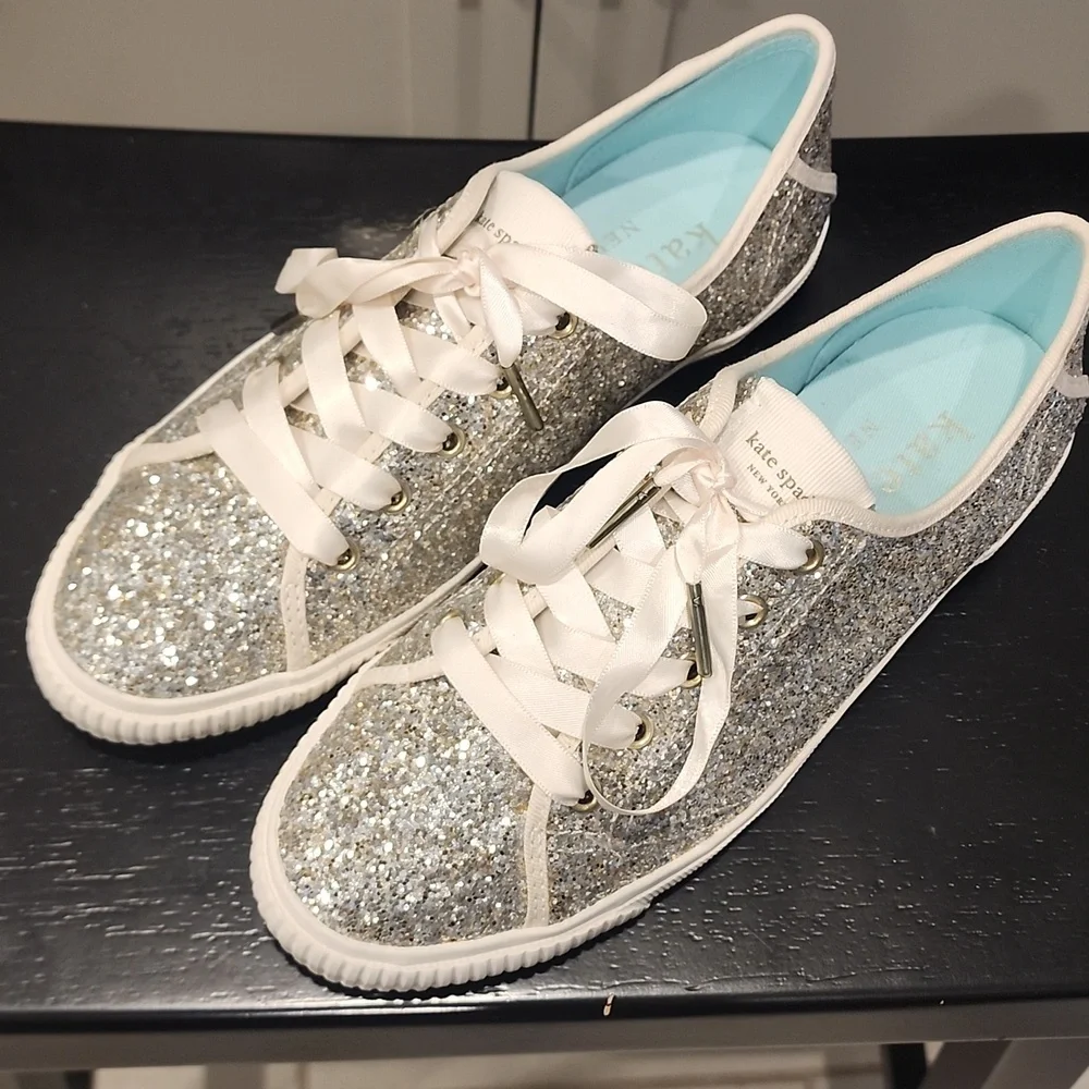 kate spade sparkling silver